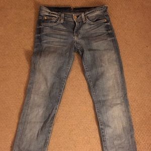 7 for All Mankind skinny jeans
